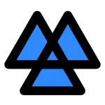 Three Triangles SVG Icon